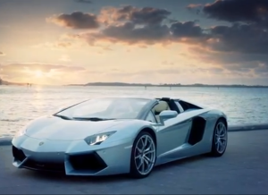 Basking in the beauty of the Aventador Roadster